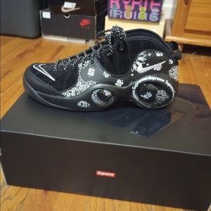 Nike supreme air zoom flight 95 black ds